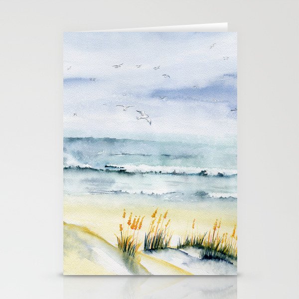 Beach is Calling Stationery Cards