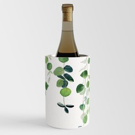Eucalyptus Watercolor 2  Wine Chiller