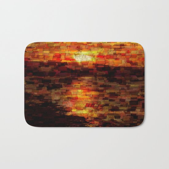 Sunset Bath Mat