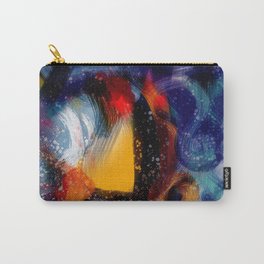 Energy of life is love abstract painting Carry-All Pouch