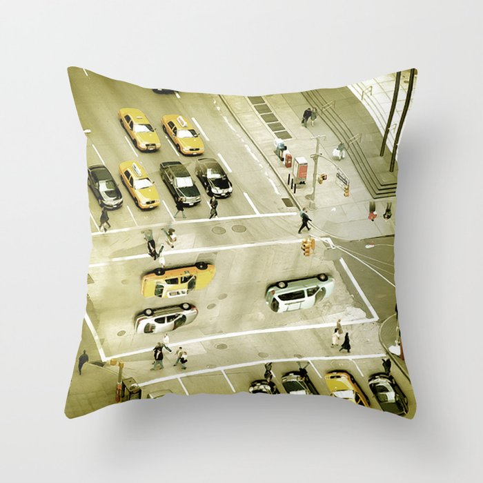 Intersection Throw Pillow