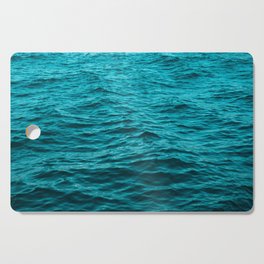 water surface, ocean wave photo - landscape photography Cutting Board