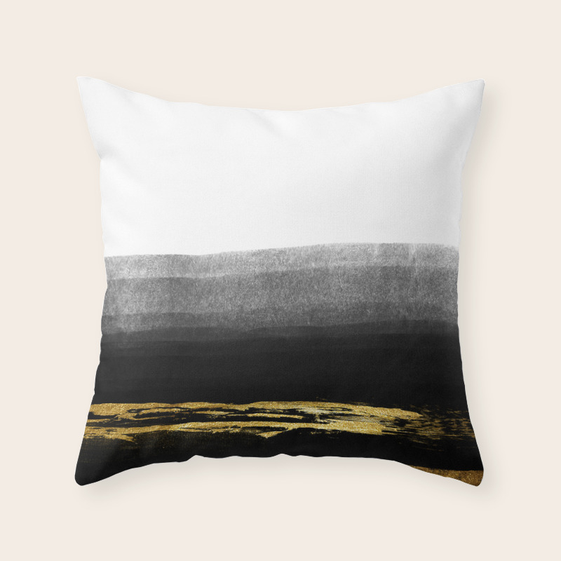 Black Gold Stripes On White Mix Match With Simplicty Of Life