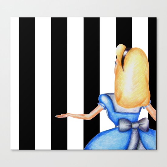 Alice in Wonderland Canvas Print