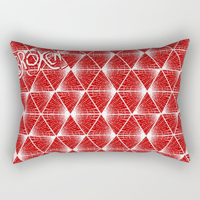 Broken - Vector Art Rectangular Pillow