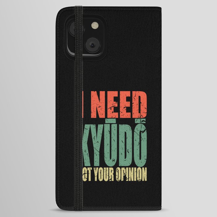 Kyūdō Saying Funny iPhone Wallet Case