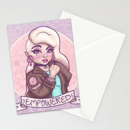 POWER GIRL Stationery Cards