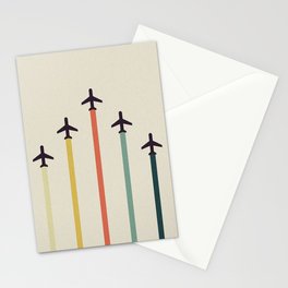 Airplanes Stationery Cards