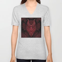 Image of Satan V Neck T Shirt