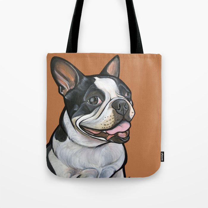 Boston terrier best sale tote bag