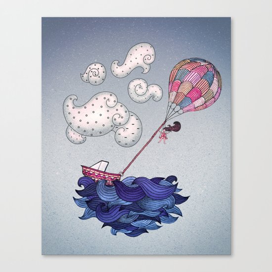 A Textured World Canvas Print
