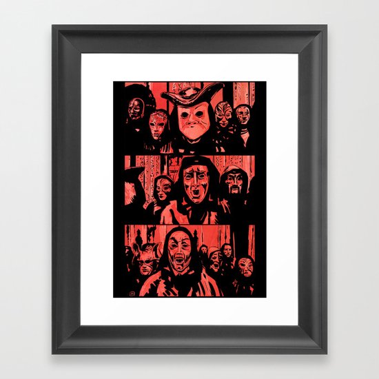 Eyes Wide Shut #2 Framed Art Print