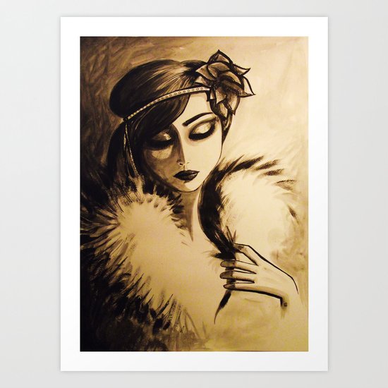 Lady Jane Art Print