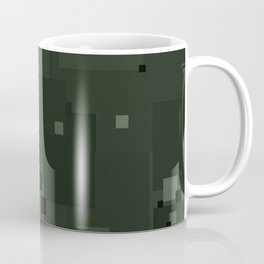Duffel Bag Square Pixel Camouflage Color Accent Coffee Mug
