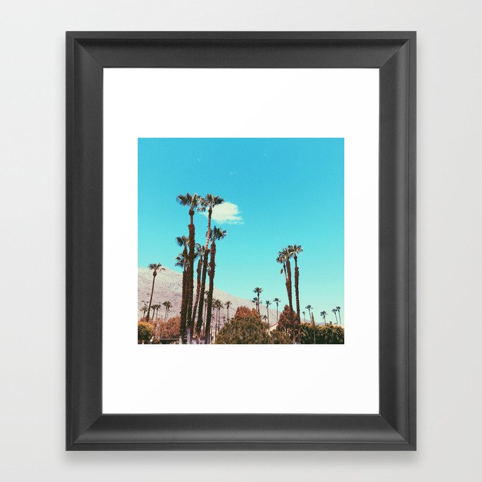 Palm Springs Framed Art Print