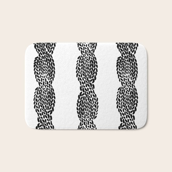 Cable 3 Bath Mat