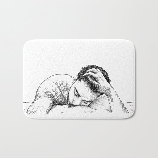 asc 739 - Les matinales II (Good morning II) Bath Mat