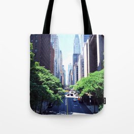New York Streets, Streets, New York Tote Bag