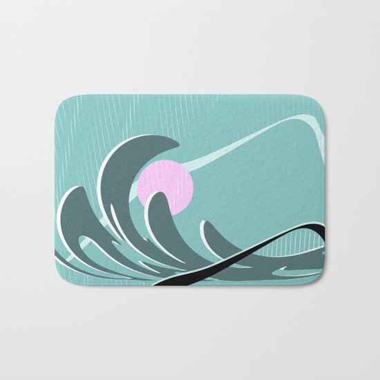 Abstract 2017 021 Bath Mat