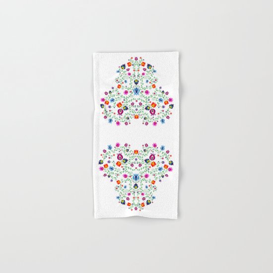Folk Pattern #3 Hand & Bath Towel