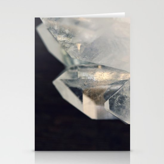 Crystal and Clear Stationery Cards