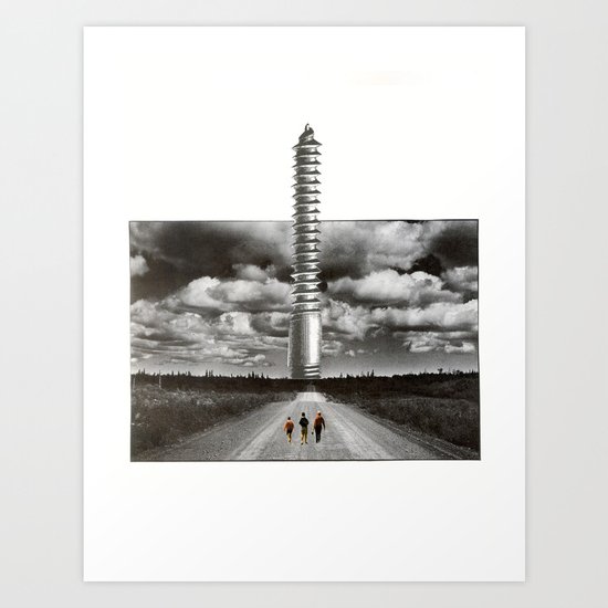 A Screw Art Print