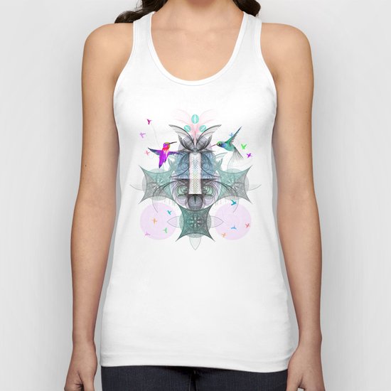 The Hummingbird Dimension Unisex Tank Top