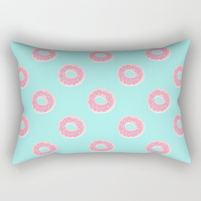 Donut Ocean Rectangular Pillow
