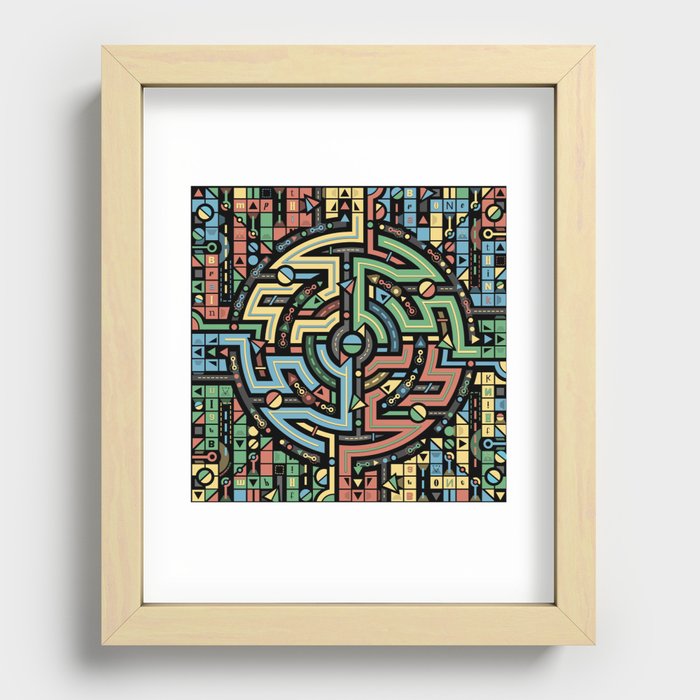 Noetic Recessed Framed Print