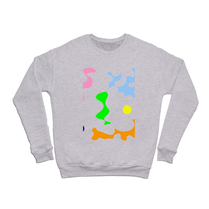 Abstraction in the style of Matisse 8- multicolor Crewneck Sweatshirt