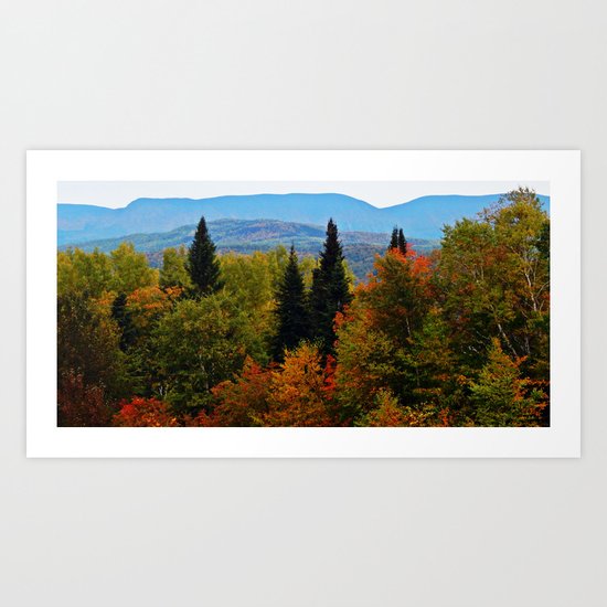 Mont Albert From Afar Art Print