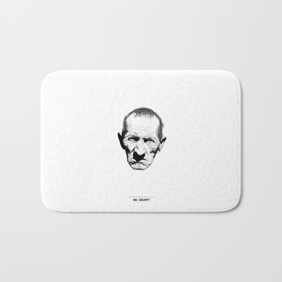 Mr. Grumpy Bath Mat
