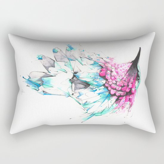 Hummingbird Rectangular Pillow