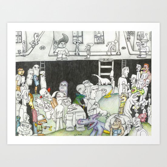 Sewer Art Print