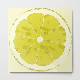 Lemon Metal Print