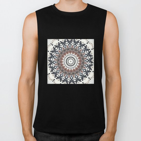 Graffiti Wall Kaleidescope Biker Tank