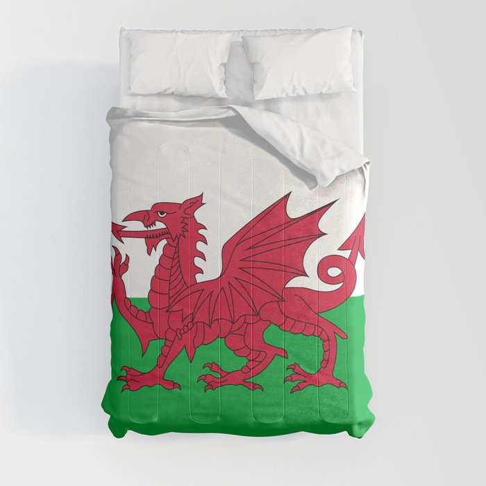 Welsh Flag of Wales Comforter