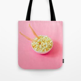 Popcorn and Legs Tote Bag