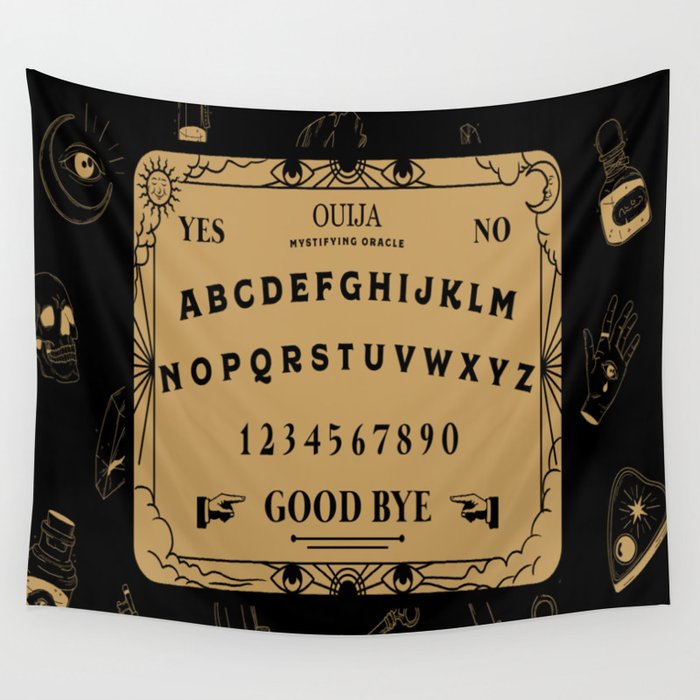 Ouija Board Wall Tapestry by Cris Monaco Society6
