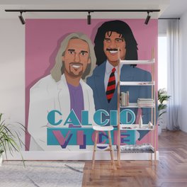 Batistuta and Gullit in Calcio Vice Wall Mural