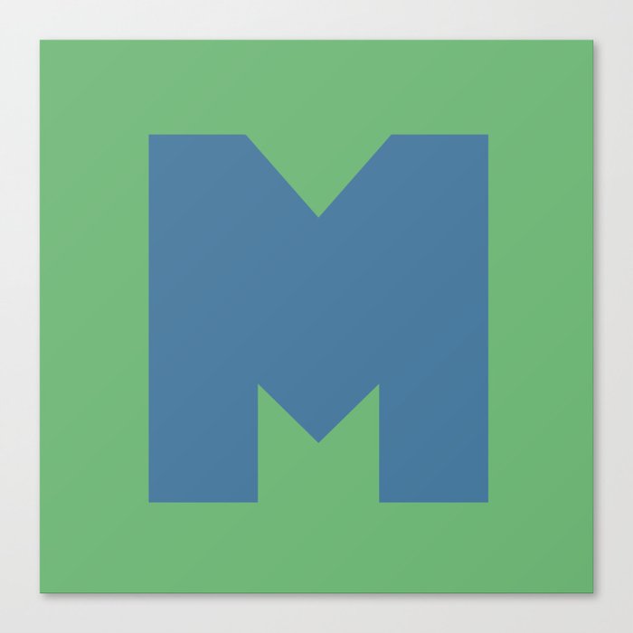 M is for... Canvas Print