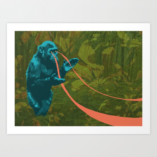 Subject B Art Print