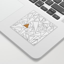 The Easy Triangle Sticker
