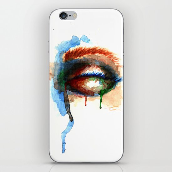 Watercolor Eye iPhone & iPod Skin