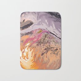 Fighting fire from the night. Artistic abstraction. Bath Mat | Graphicdesign, Fight, Abstraction, Beast, Digital, Artdesign, Glazart, Good, Night, Fire 