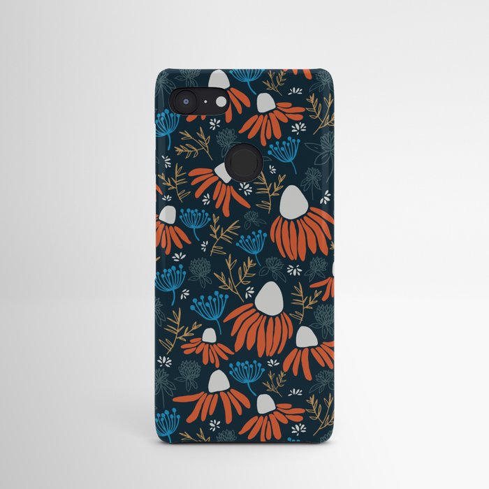 Wildflowers - Orange Android Case