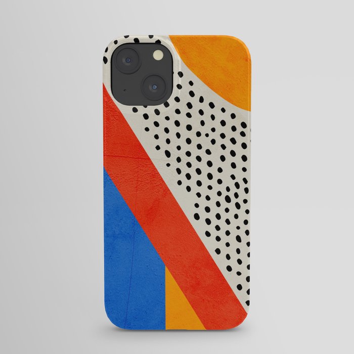 Mid Century Abstract Landscape iPhone Case