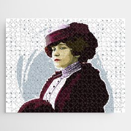 Portrait of Sidonie-Gabrielle Colette 2. Jigsaw Puzzle
