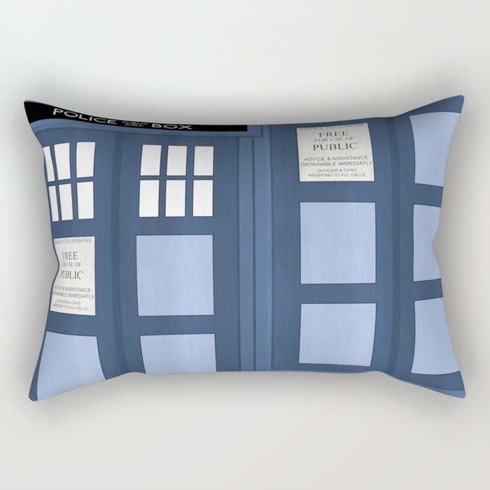 Doctor Who, Tardis Rectangular Pillow