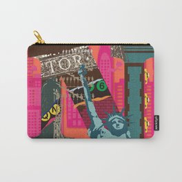Mews in NewYork (Typography) Carry-All Pouch